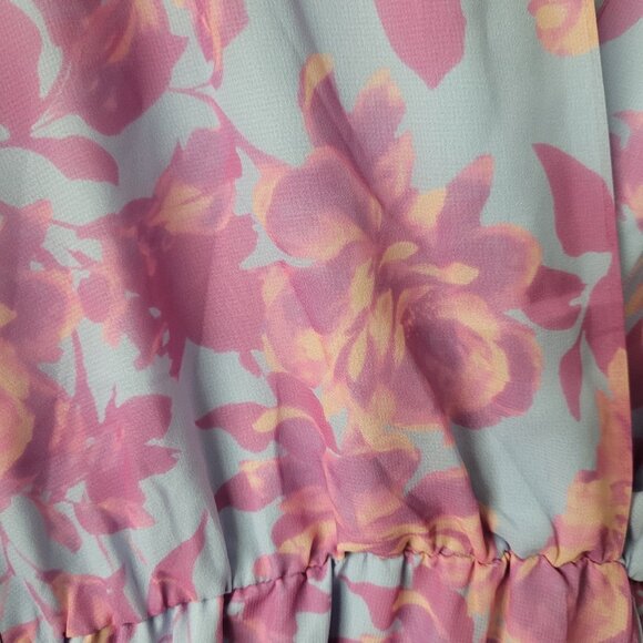 NEW AMANDA UPRICHARD Johanna Maxi Dress in Midsummer Size M - Picture 5 of 6